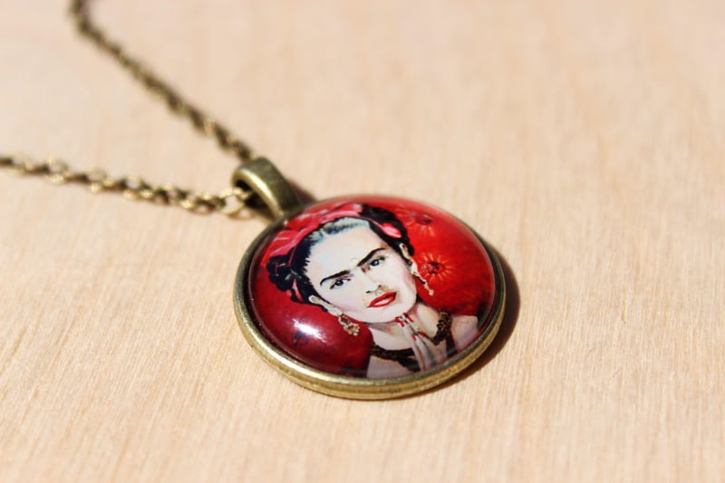 Frida Kahlo painting